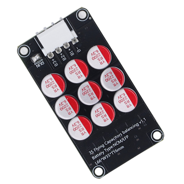 Batteri Aktiv Udligner 3S Balancer Li Ion Lithium Energi Overførselsplade Udligning Modul DC2.7‑4.2V 5A