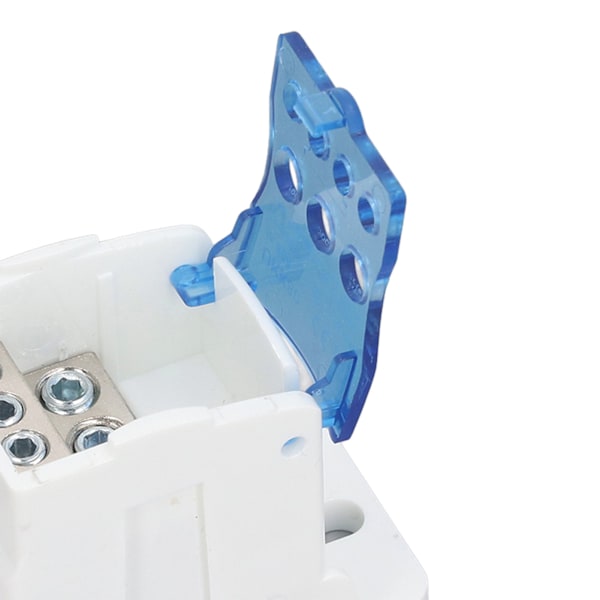 UKK80A Kopplingsplint Strömfördelningsbox DIN-skena Universal Elektrisk Tråddelningsbox 1000V AC DC