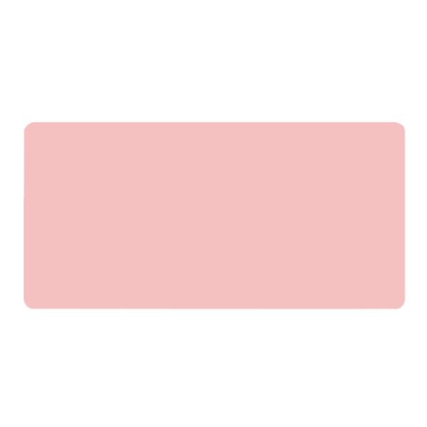 Dubbelsidig PU-läderförlängd skrivbords-/musmatta (rosa&blå)