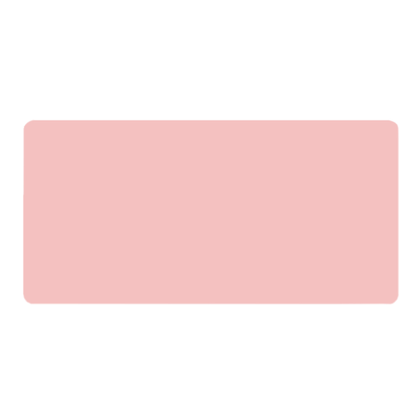 Dubbelsidigt PU-läder förlängt skrivbord/musmatta (rosa och blå)