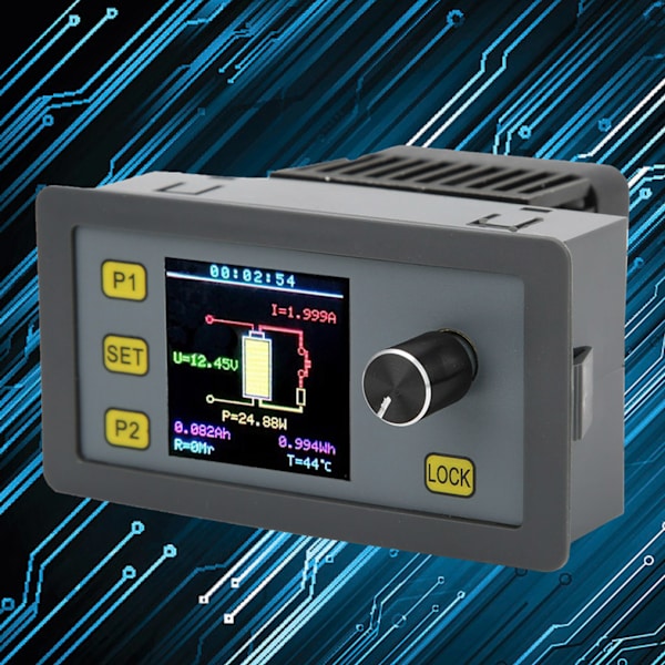Elektroniskt Lastmodul Multifunktionell Färgskärm Justerbar Konstant Ström WEL3005 30W 5A