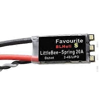 BLHeli-s Spring 20A/30A ESC 2-4S Stöder Mulitshot DSHOT för OneShot125 Multikopter Quadcopter Flygplan Borstlös