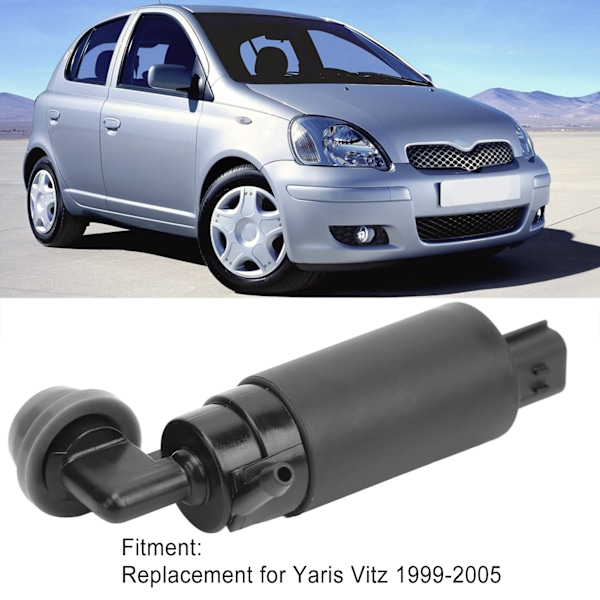 Forrudeviskerpumpe 85330 05031 Forrudeviskerdysespumpe til Yaris Vitz 1999‑2005