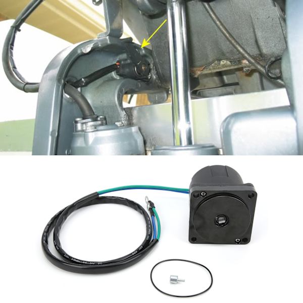 Udenbordsmotor Tilt Trim Motor 64E‑43880‑00‑00 Udskiftning til YAMAHA Diverse Modeller 97‑02