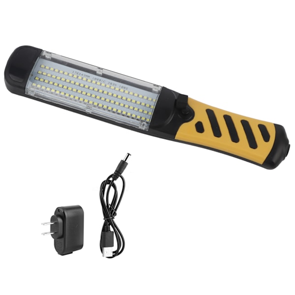 100LED Arbejdslys COB Chip Genopladelig Lampe til Bilreparation Camping Nød US 110‑250V