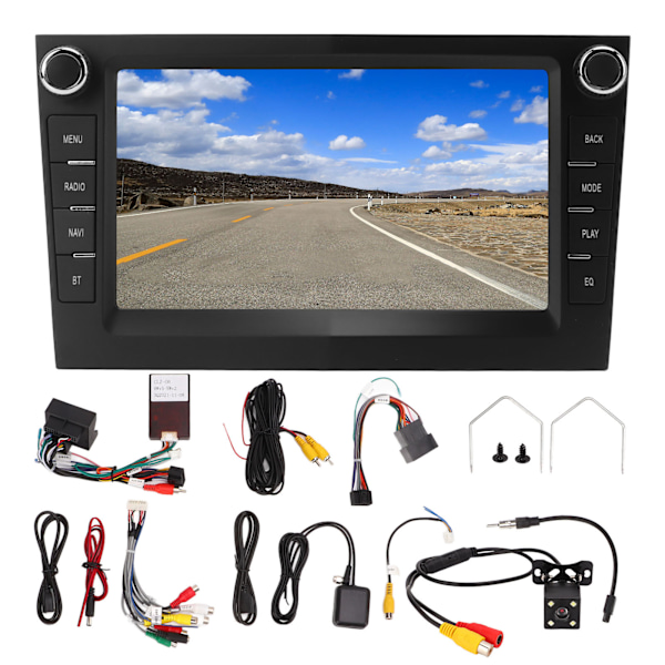 7 tommer GPS Navigation CARPLAY Multimedia Radio Videospiller til Android 11.0 Udskiftning til Opel Astra 2004‑2009 Sort 1G RAM 16G ROM