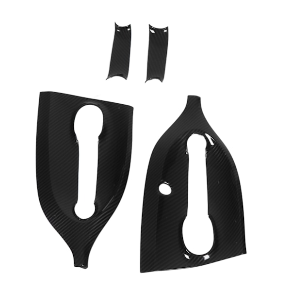 Ydre Dørgreb Skål Dæksel Kit Kulfiber Farve Udskiftning til Smart Fortwo C453 A453 2016‑2021
