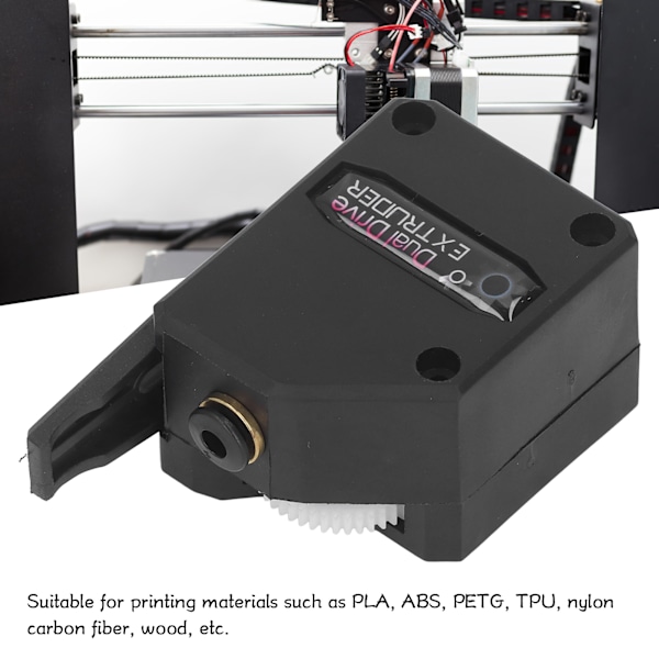 3D Printer Ekstruder Kit 1.75mm Filament Ekstruder 3:1 Forhold Dobbelt Gear Drev Hastighedsreduktion