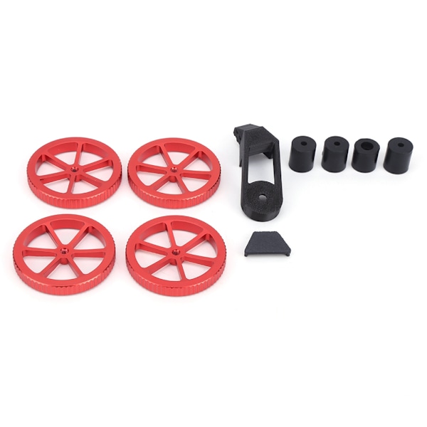 Håndvridd Nivelleringsmuttersettdeler for Ender 3/3 Pro/3 X Ender 5/5 Plus/ 5 Pro 3D-skriver