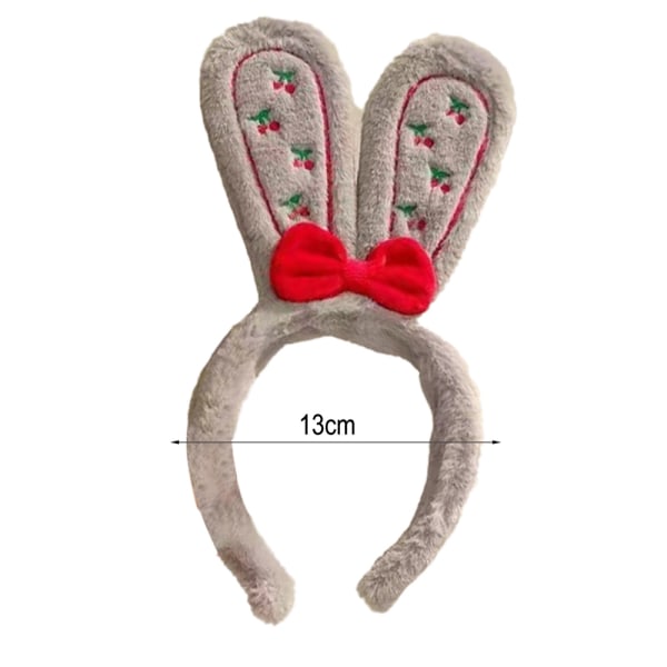 Easter bunny headband with rabbit ears costume Bow Rabbit ear ha