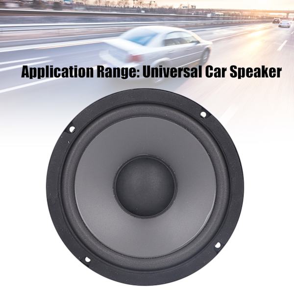 6,6 tommers bilsubwoofer koaksial høyttaler lydhøyttaler universell for kjøretøystereo lydsystem