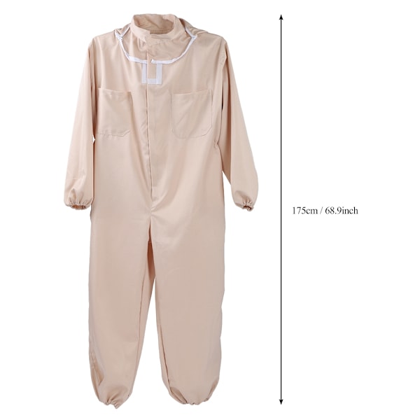 Professionell Bikupa Skyddande Helkroppsjacka Smock Suit (L)