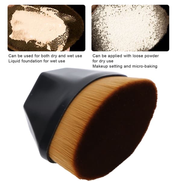 Makeup Foundation Børste med Multi-Purpose Makeup Børste Design, Multi-Purpose Makeup Børste til Alsidig Kosmetisk Brug, Cruelty-Free Børstehår til
