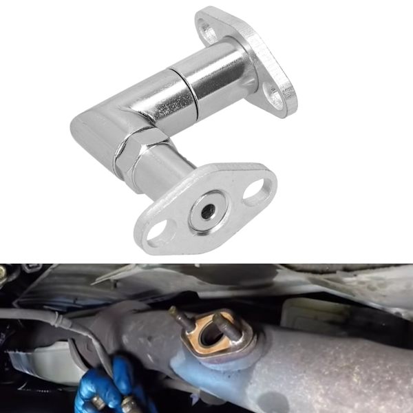 Universal O2-sondespaceradapterforlengelse 90 grader M18x1.5 Passer for Tacoma