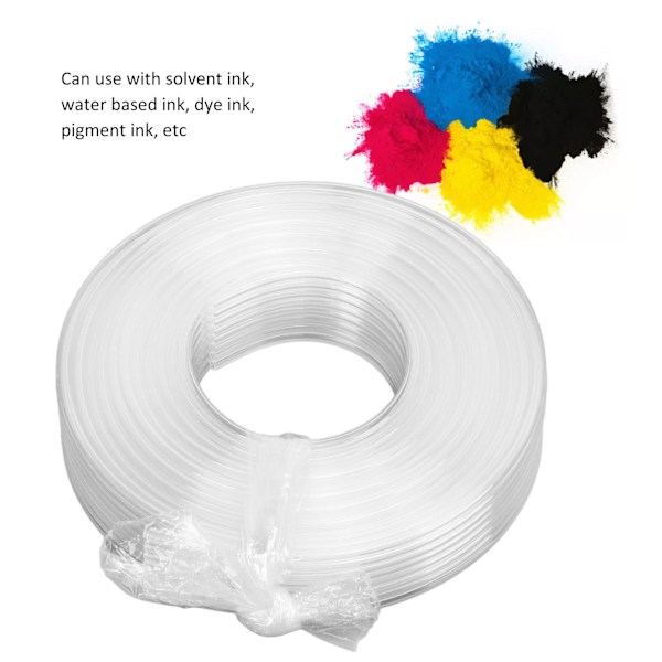 Bläckrör UV-slang Flexibel slang 3x2mm 8 rader 3 meter längd HTPE för skrivare fotomaskin transparent