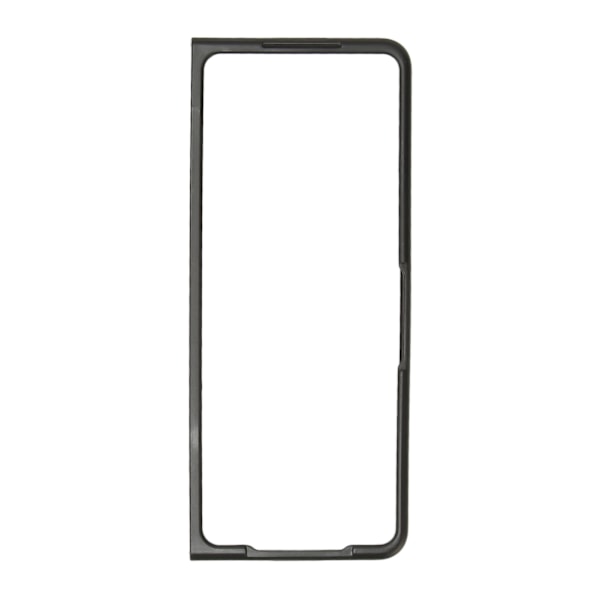 Vikbar Skärm Telefonskal Syntetiskt Läder Skyddande Vikbart Telefonskal för Samsung Galaxy Z Fold 5 Tvåfärgat Nötskinn Blå