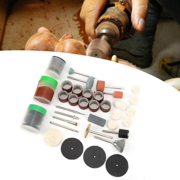 Stålbørste til roterende værktøjer, rustfrit stål, børstehår, rustfjernelse, fjernelse af oxidation, tilbehør 1/8\" skaft, slibeværktøj, skæreskiver, slibebits
