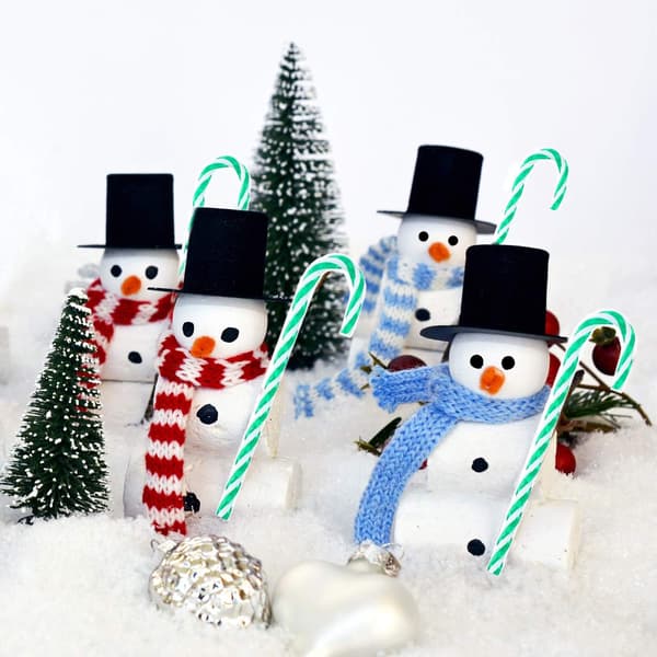 24 stk. julegodteri-stokk ornamenter