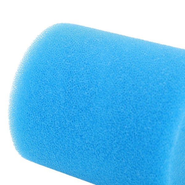 10 stk Vaskbare Gjenbrukbare Svømmebassengfilter Svamper Svømmebassengfilter Skumpatron 9x9x10cm Blå