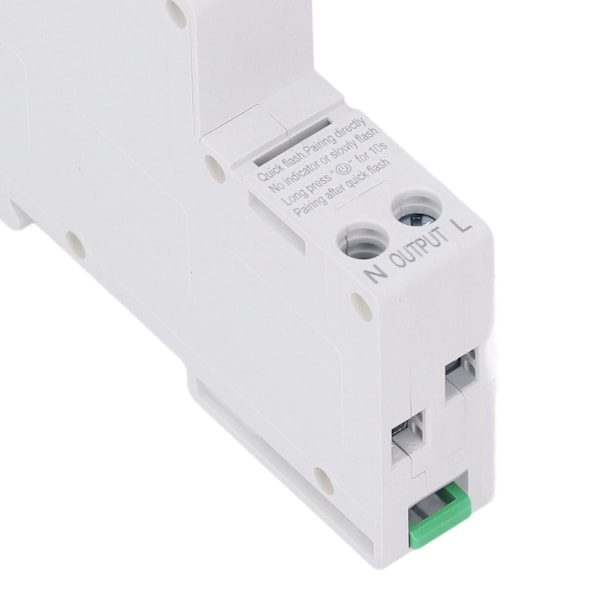 WiFi-bryter 1P 40A Fjernkontroll Stemmestyring DIN-skinne Smart bryter med måling AC230V