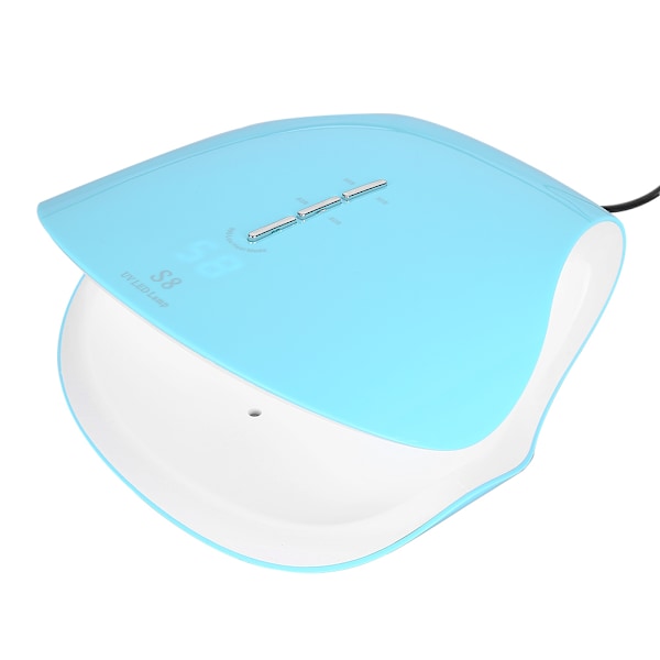 Nyttig 48W UV LED Neglelampe Tørrer Neglegel Polish Tørring Hærdende Manikyr Værktøj Blå EU Stik