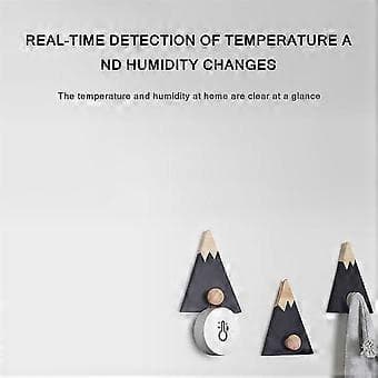 Mini LCD Digitalt Termometer Hygrometer Bluetooth Indendørs Elektronisk Temperaturmåler