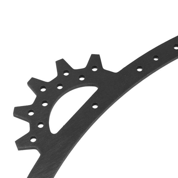 Ett par RC Chassiramper Aluminiumlegering Justerbart Hjulbas RC Chassirampor för Axial SCX10 II 1/10 RC Bil Svart