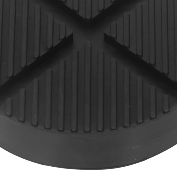 Golvdomkraft Gummiplatta Universal Domkraftplatta Adapterklämma Svetsad Sidoramskena Skydd 125mm