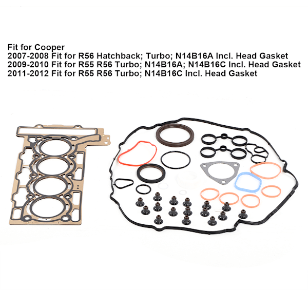 Motortopppakningsett 9815416 Passer for Cooper R56 R55