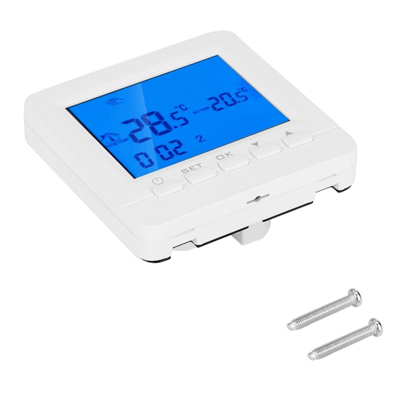 HY02B05-2-WiFi Digital LCD Display Uppvärmning Programmerbar Termostat Temperaturregulator