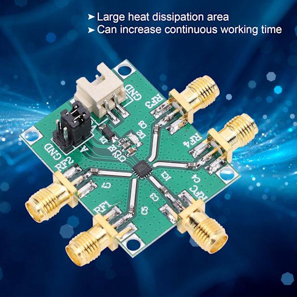 RF-omkopplingsmodul Enpolig 4-vägs Icke-reflekterande Elektronisk Komponent HMC7992 0,1-6GHz