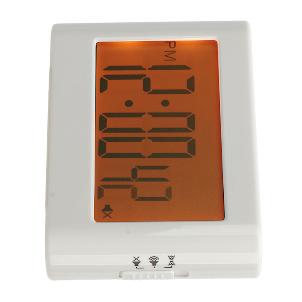 Flash Alert Timer med stativdesign, Magnetisk bakside Elektronisk timer Lyd Vibrasjon Baklys Nedtelling Opp-funksjon for studier Matlaging, Digital timer