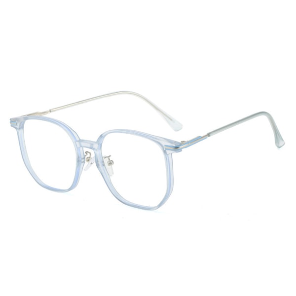 Firkantede briller anti-ultrafiolett databriller gjennomsiktig len