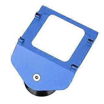 Telefonholder i aluminiumslegering, magnetisk beslag, biltilbehør, passer til 3-serie E90 E92 E93 20052012Blå