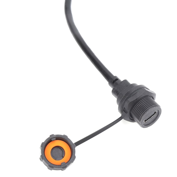 Vanntett USB-kontakt IP67 TYPEC Hunn/Hann med kabelkontakt E10TPCTFF/TPCAM (0,5 meter)