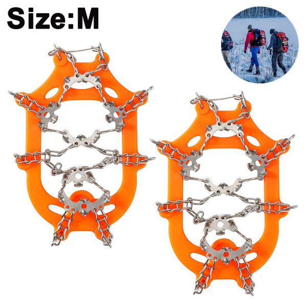 Outdoor anti-skid mountaineering crampons 19 teeth Ice and snow