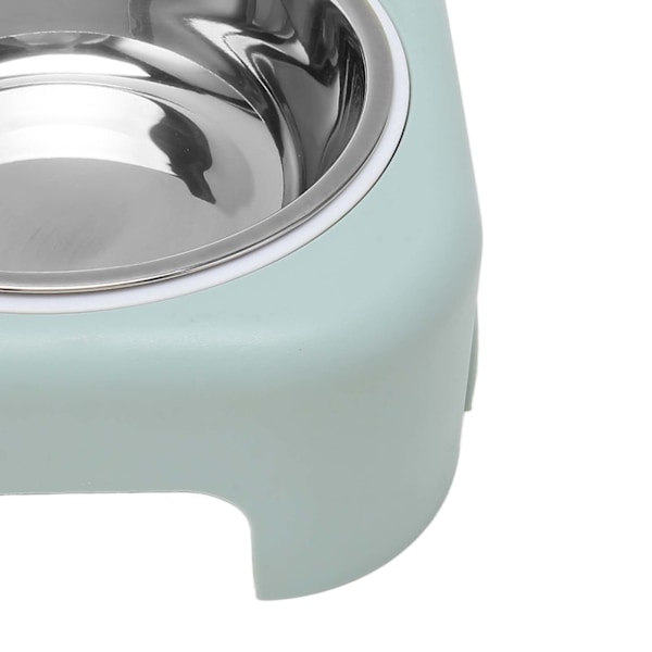 Skrå Hundefoder Skål Aftagelig Ergonomisk 8 Graders Tiltet Vinkel Rustfrit Stål Katteskål Til Dyrefoder