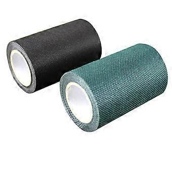 Kunstgræstape Selvklæbende Sammenføjning Dobbeltsidet Turf Tape (Sort)