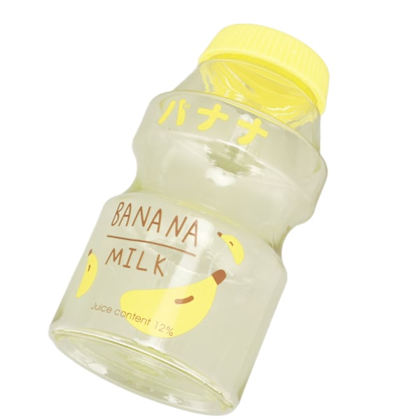 Vattenflaska Tecknad Innovativ BPA-fri Återanvändbar Transparent Juiceflaska för Utomhussporter Resor 16oz/480ml