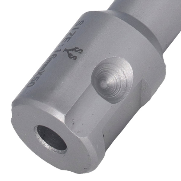 Annulær Kernebor 50mm Dybde Effektiv Præcis Skæring 40CR Karbid Hul Kernebor 16mm/0.63in