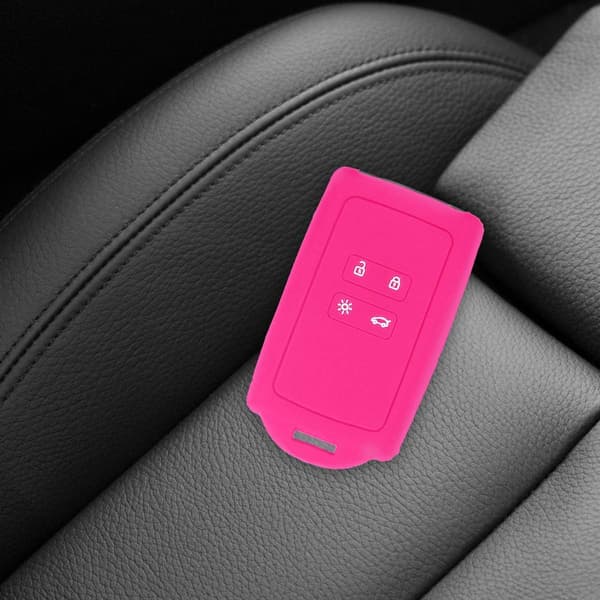 Bilnøkkel tilbehør kompatibel med Renault Smart Key 4-knapps (Ke