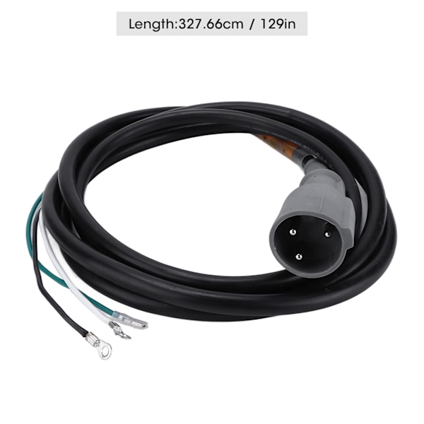 129in 3-polet opladerkabel stik 101828901 udskiftning til DS Precedent 1995‑op 48V elektrisk Club Car
