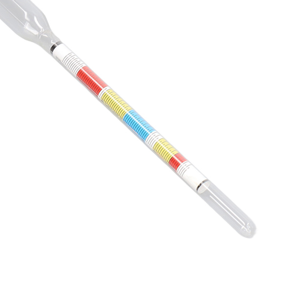 10 st Vintillverkningsmätare Hembryggning Öl Hydrometer Testburk 3 Skal Hushållsartiklar