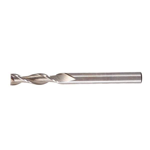 1 stk/5 stk 2-fløytes HSS & Aluminium End Mill Cutter CNC Bit Forlenget 6mm Ekstra Lang