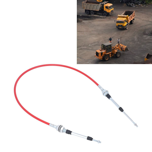 Throttle Kabel PU Rustfrit Stål Gravemaskine Accelerator Kabel Udskiftning til Hitachi EX330