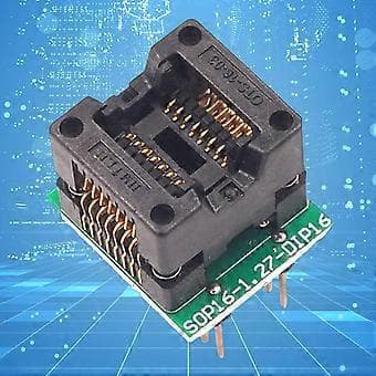 Smal Krop SOP16 Til DIP16 Ic Programmerings Sokkel Konverter Adapter Til IC Sokkel Programmering Og Test Nem Brug