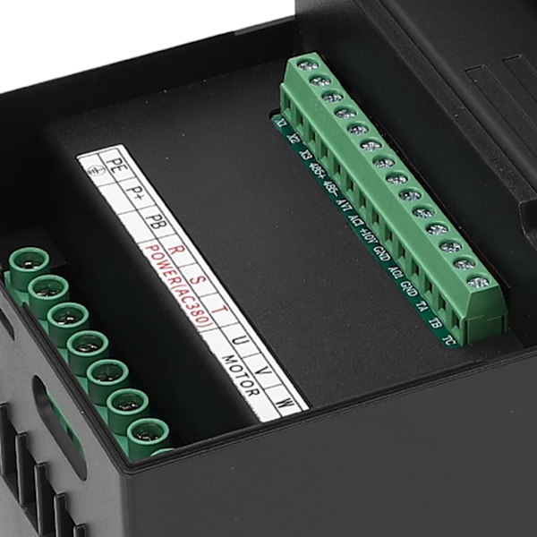 Variabel frekvensomformer 4KW Motor Vektor Frekvensomformer med RS485 Bremsenhet 3PH 340‑440V Inngang 0‑440V Utgang