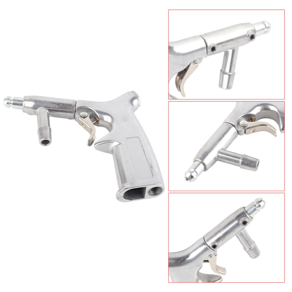 Luft Sandbläster Pistol Grit Shot Sandblästring Kit Set Blästringsverktyg
