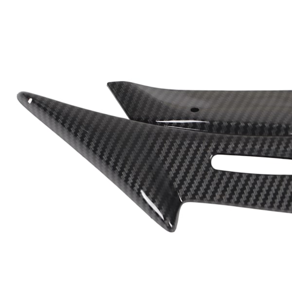 Motorcykel Forreste Fairing Winglet ABS Slidstærkt Aerodynamisk Fairing Wing Udskiftning til YZF R15 V4 2022 og Frem Carbon Fiber Stil