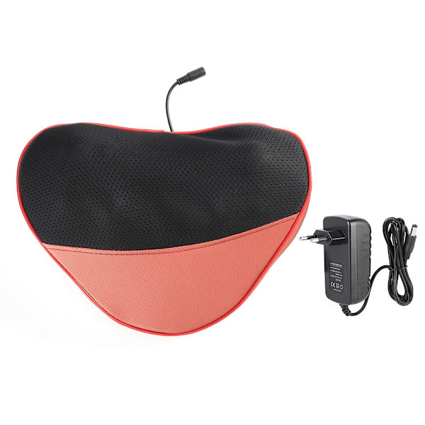 Multifunktionell Elektrisk Massagekudde för Halsrygg, Axlar, EU-kontakt 220V